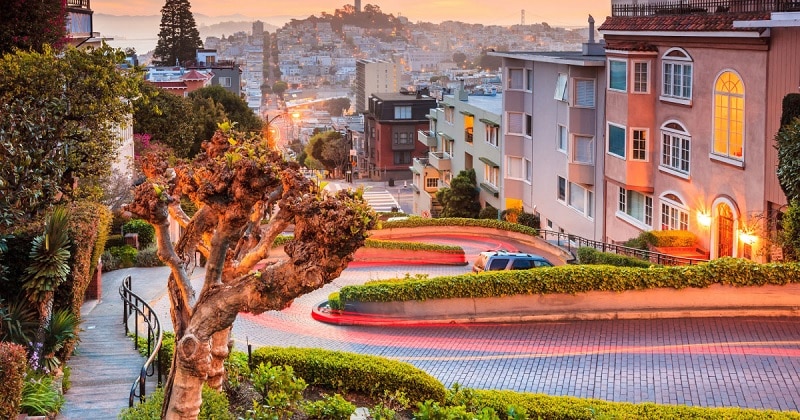 Lombard Street em San Francisco