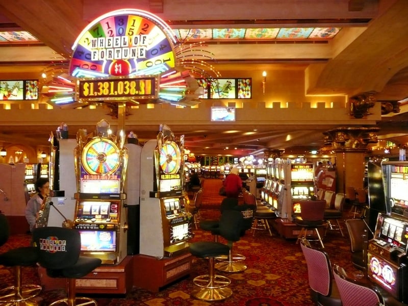 Cassino do Hotel Excalibur em Las Vegas