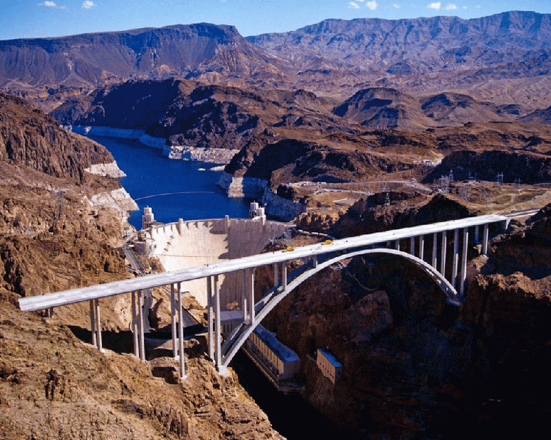 Visita à represa Hoover Dam em Las Vegas