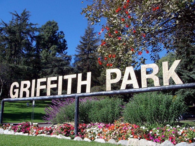 Griffith Park em Los Angeles na Califórnia