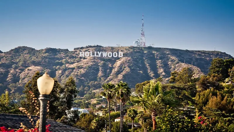 Placa de Hollywood em Los Angeles