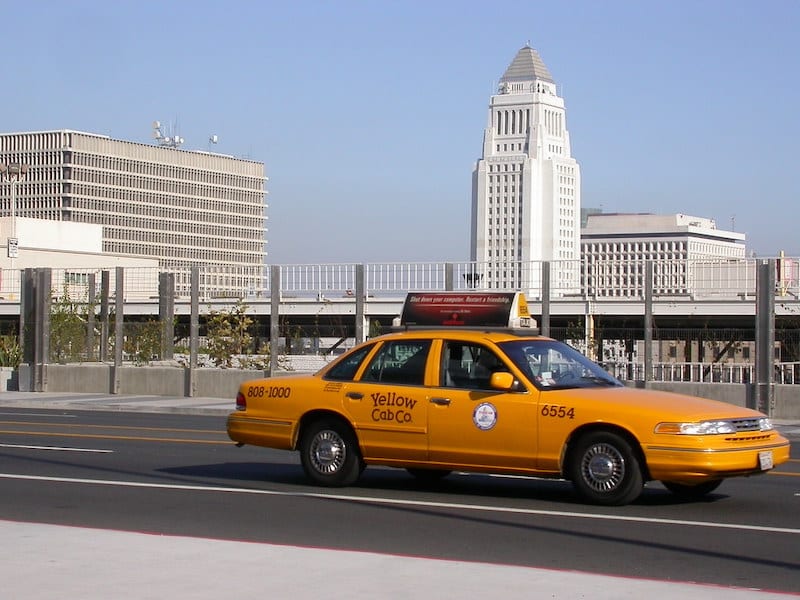 Táxi em Los Angeles