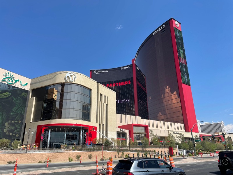 Exterior do Resorts World Las Vegas