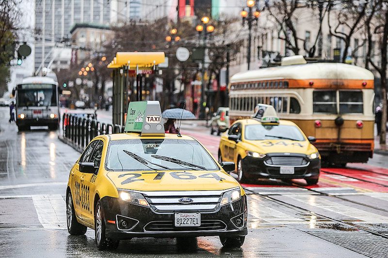 Táxi em San Francisco