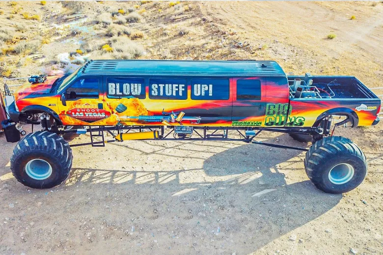 Monster Truck Big Guns em Las Vegas