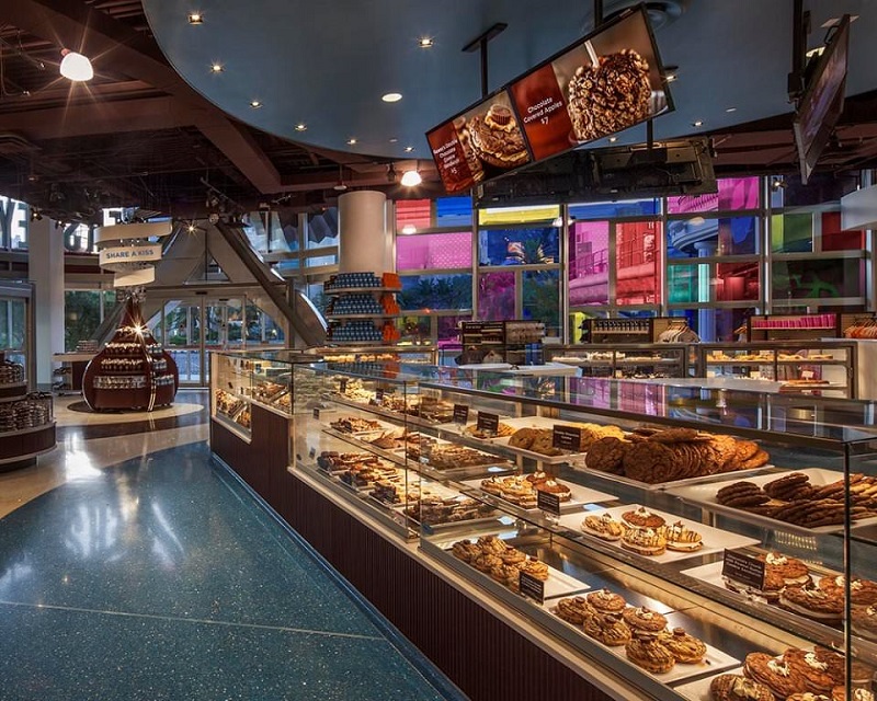 Mundo do Chocolate Hershey's, em Las Vegas, possui diversas opções