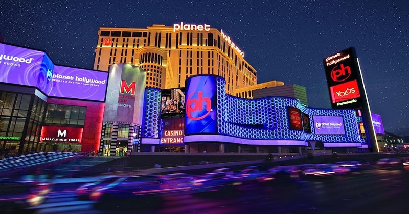 Fachada do Planet Hollywood em Las Vegas