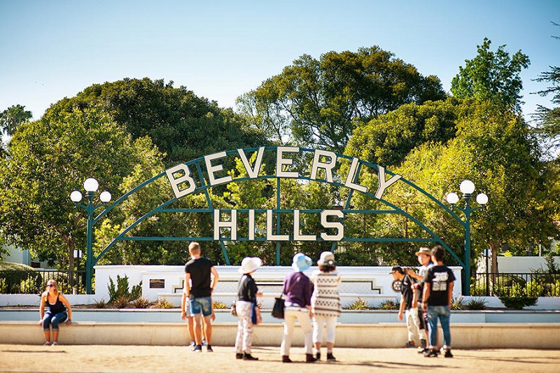 Beverly Hills fica no condado de Los Angeles