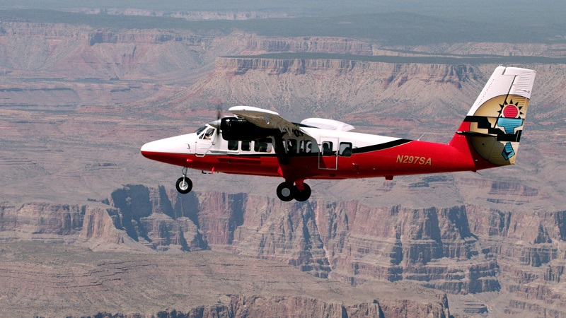 Excursão aérea no Grand Canyon perto de Las Vegas