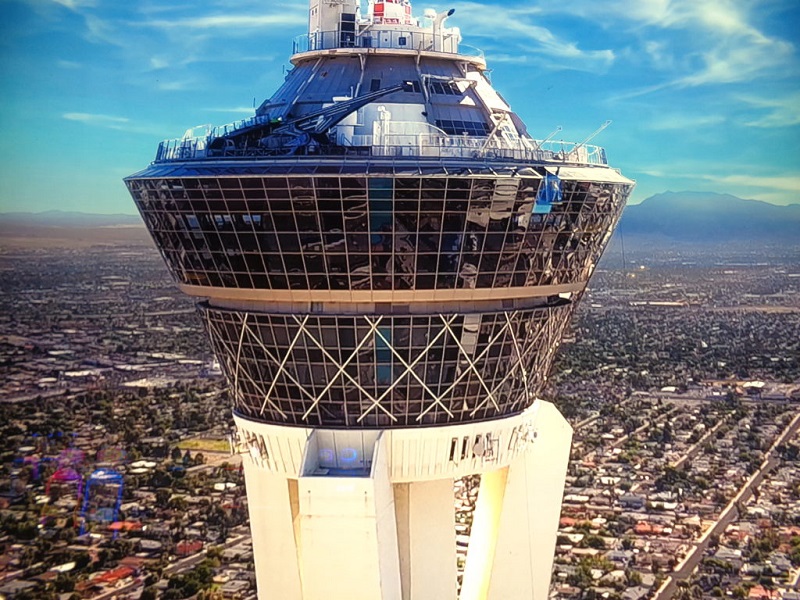 Observatório Stratosphere Tower em Las Vegas