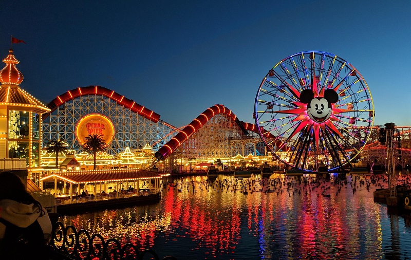 Parque Disneyland perto de Los Angeles
