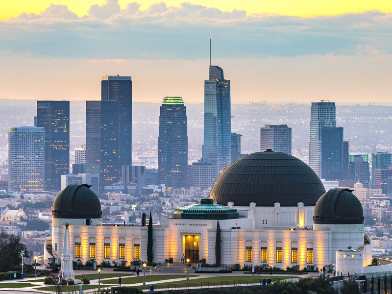 Museu Griffith Observatory em Los Angeles