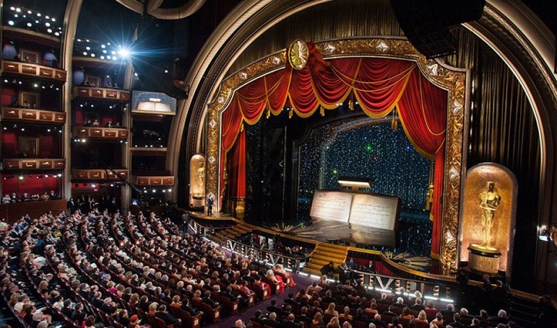 Dolby Theatre em Los Angeles lotado para a cerimônia do Oscar