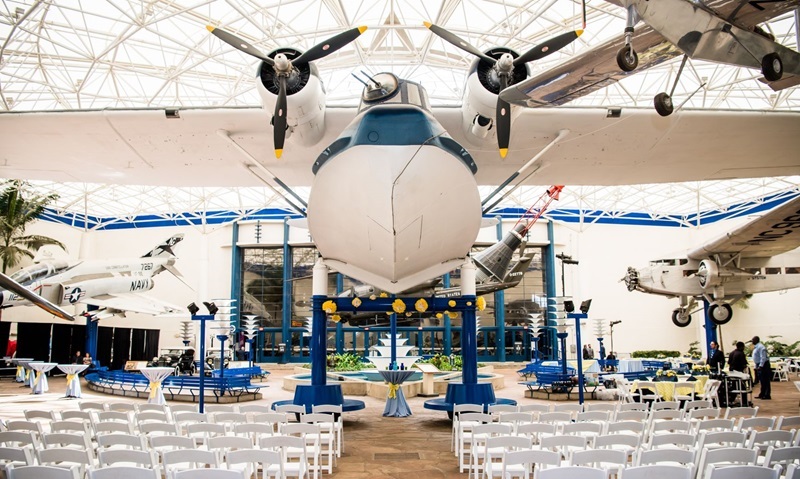 Exposição do museu Air & Space em San Diego