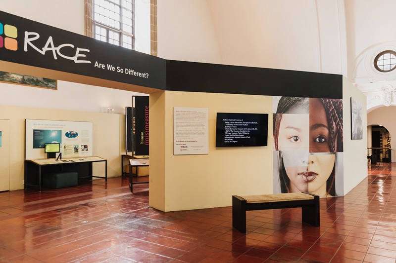 Exibição "Race, Are We So Different?" do Museum of Us em San Diego